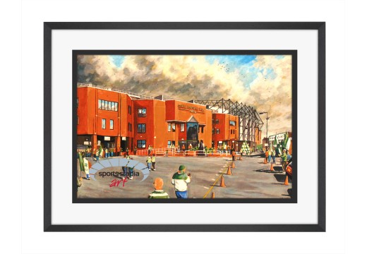 Parkhead Stadium 'Going to the Match' Fine Art Print - Celtic FC
